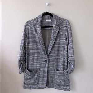 Plaid blazer